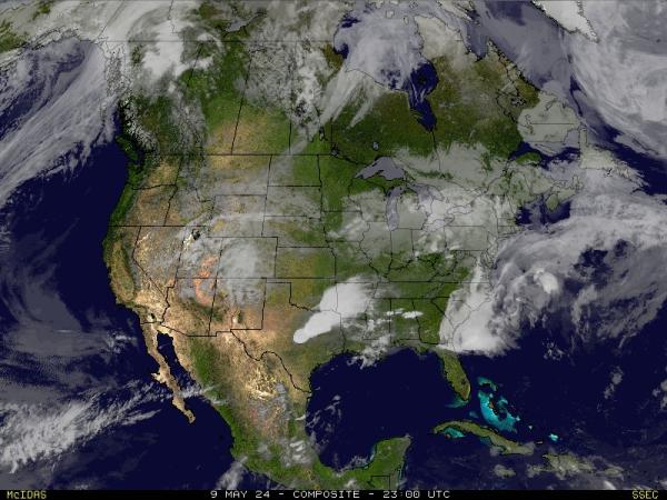 USA Maryland Ilm pilv kaart 