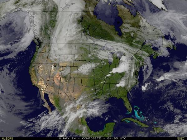 США Мичиган Погода облако карту 