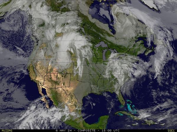 САЩ Мичиган времето облачна карта 