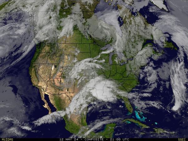 США Нью-Мексико Погода облако карту 