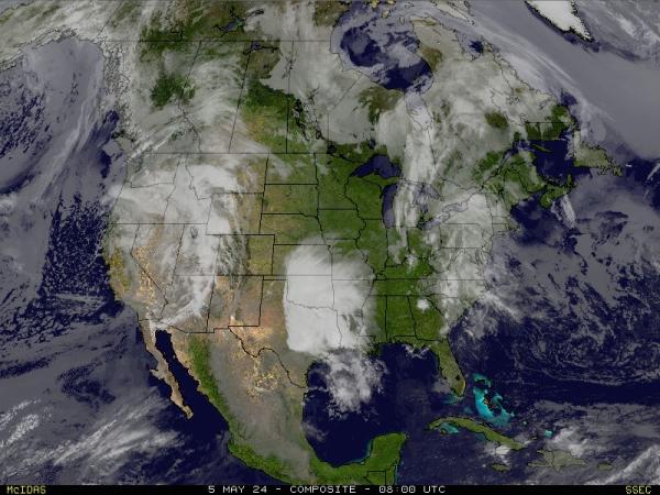 الولايات المتحدة الأمريكية ولاية كارولينا الشمالية خريطة الطقس سحابة 