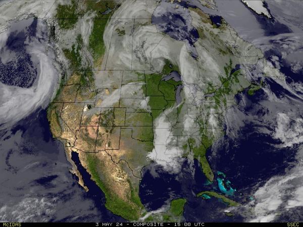 الولايات المتحدة الأمريكية واشنطن خريطة الطقس سحابة 