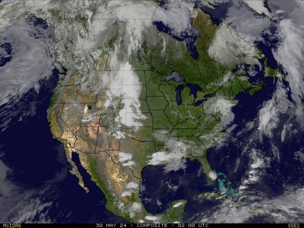 美國 天氣雲圖 