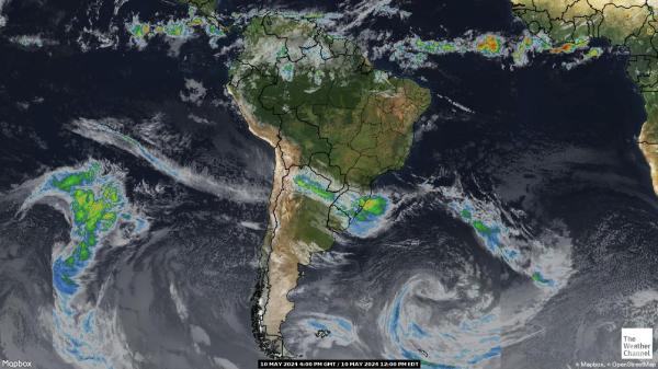 Venezuela Weather Cloud Map 