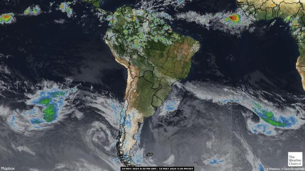 Venezuela Hava bulut haritası 