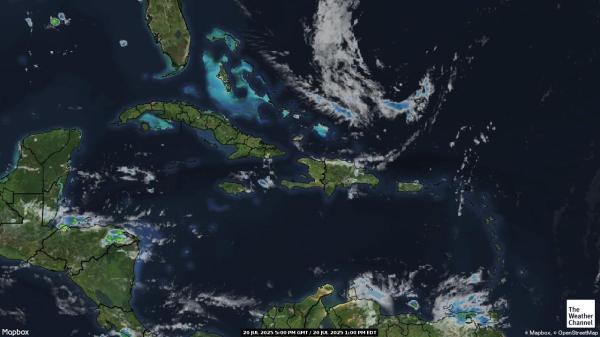 Virgin Islands, British Weather Cloud Map