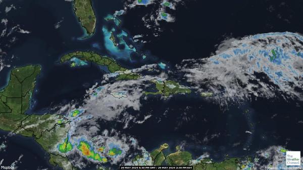 Virgin Islands US Vejret sky kort 