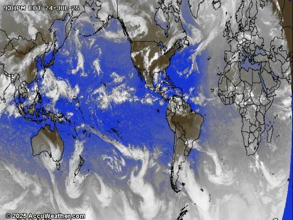 Dunia Peta Cuaca Awan 