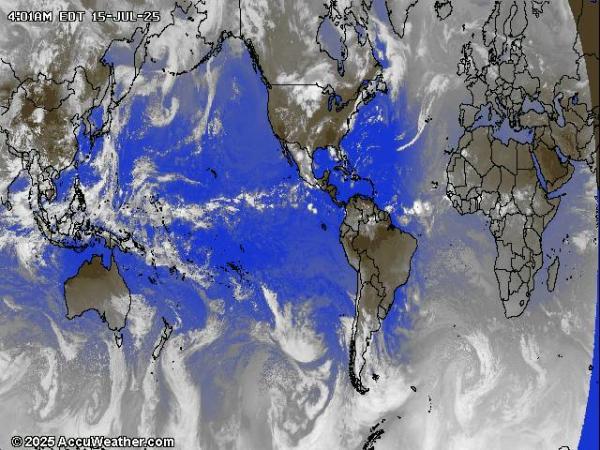 Dunia Peta Cuaca Awan 