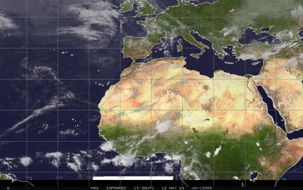 Yemen Previsão do tempo nuvem mapa 