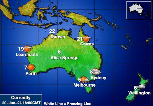 Australia Western Australia Sääennuste