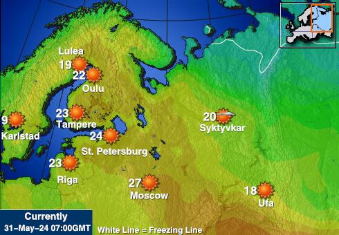 Bulgarien Vejret temperatur kort 