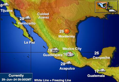 墨西哥天气预报图片