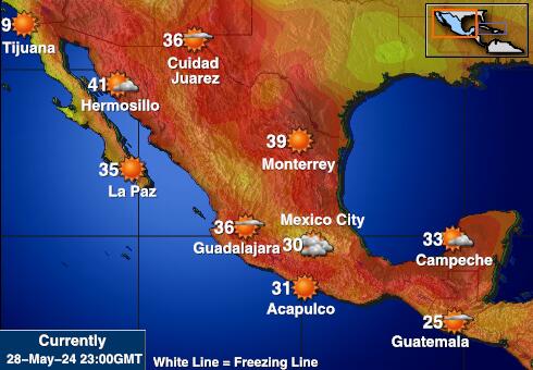 Mexico Temperatura meteorologica 