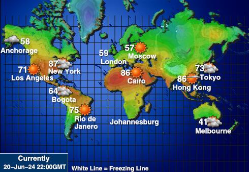Navassa Adası Hava sıcaklığı haritası 