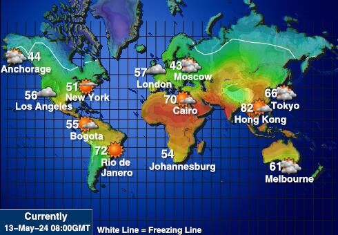 Navassa Temperatura Mapa pogody 