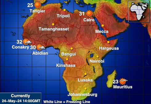 Niger Temperatura meteorologica 