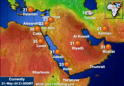 Qatar Temperatura meteorologica 
