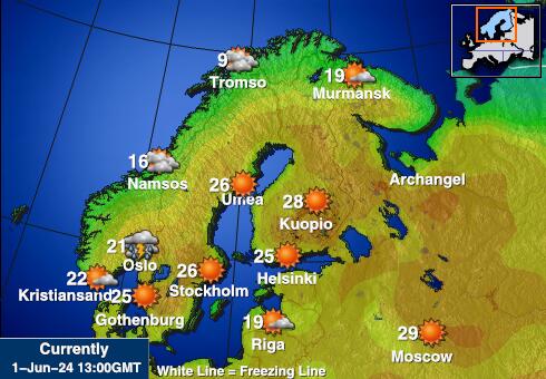 Svalbard Temperatura meteorologica 