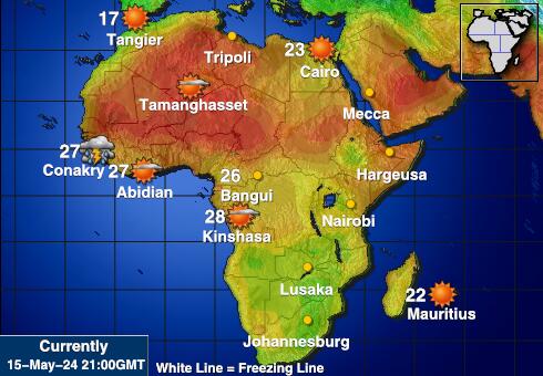 Tromelin Island Været temperatur kart 