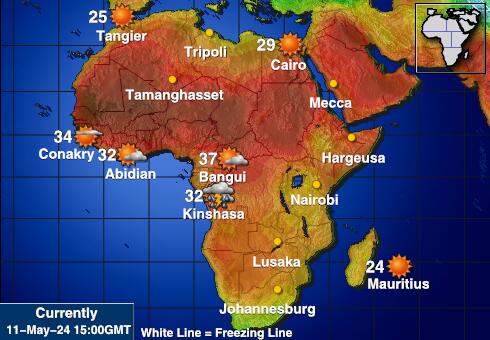 Tromelin Adası Hava sıcaklığı haritası 