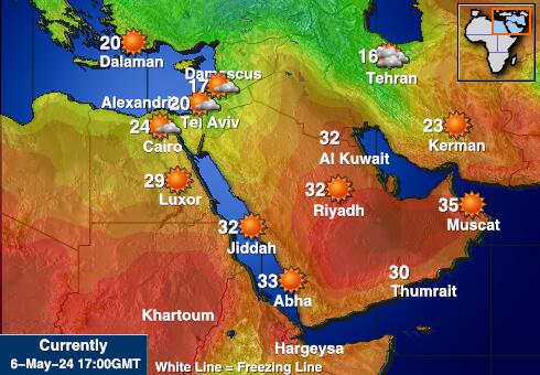 Yaman Peta Suhu Cuaca 